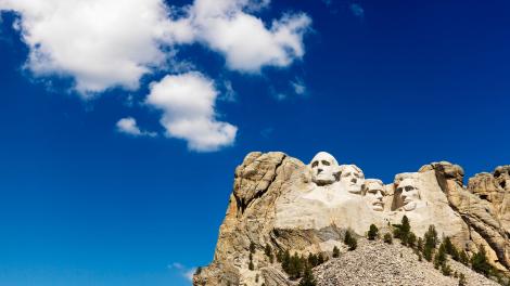 In the Black Hills, under the gaze of four revered U.S. presidents