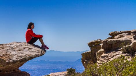 Panoramas grandioses vus de Mt. Lemmon