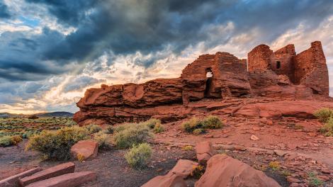 Le Wupatki National Monument, l’une des « 7 merveilles » de Flagstaff, dans l’Arizona