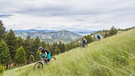 A bike ride with a view on the South Hills Trail System