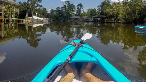 Kayaking trip in Alabama