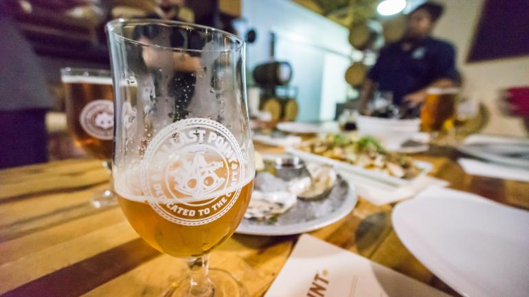 Ballast Point Brewery in San Diego, California