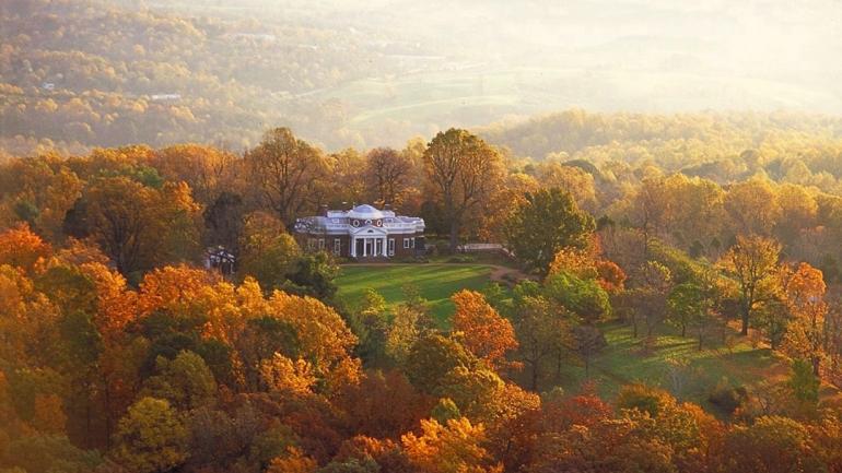 The Monticello estate, former home of U.S. President Thomas Jefferson, is registered as a UNESCO World Heritage Site. Spend a morning touring the beautiful mansion and gardens.