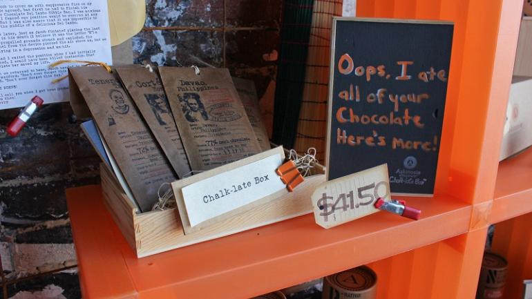 This isn't your ordinary candy bar. When you're craving a taste of high-end chocolate, indulge in one of Askinosie's artisanal bars. 