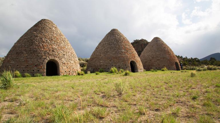 Ward Charcoal Ovens State Park in Ely