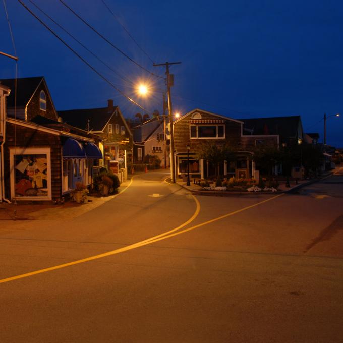 A quiet night in Ogunquit