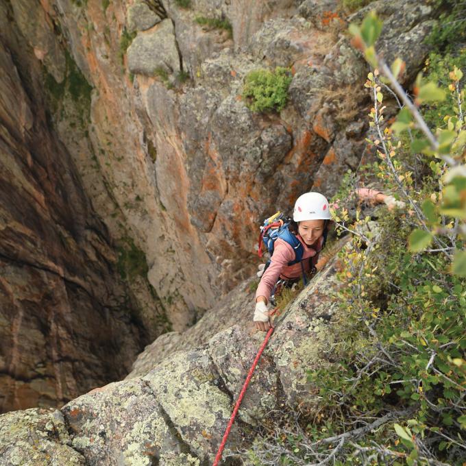 Mountain climbing at Black Canyon of the Gunnison National Park