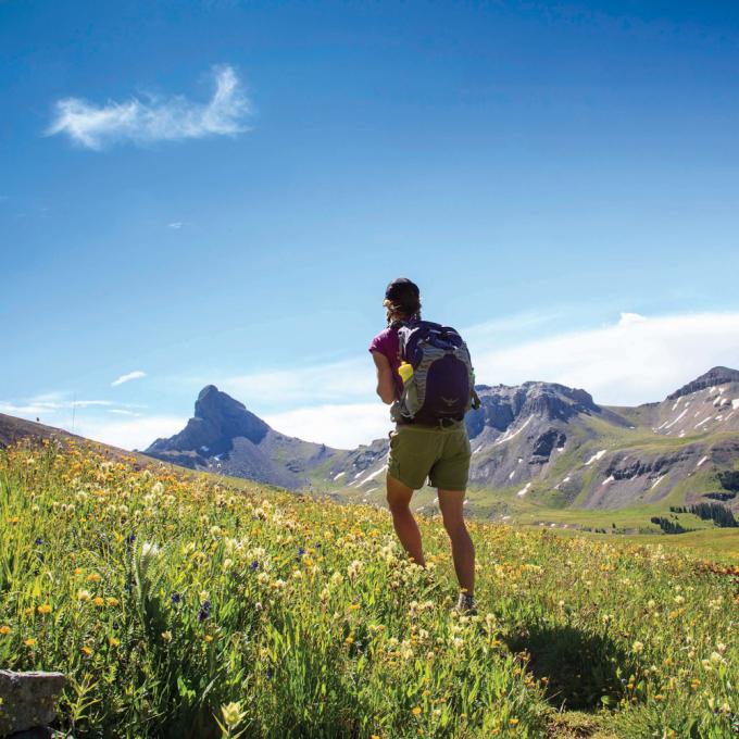 Hiking toward Montrose’s many peaks