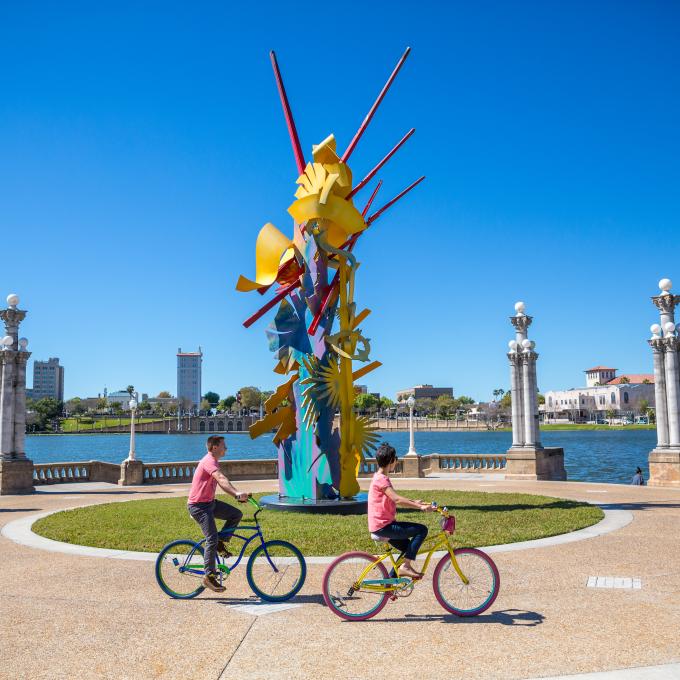 A bike tour of Lakeland, Florida