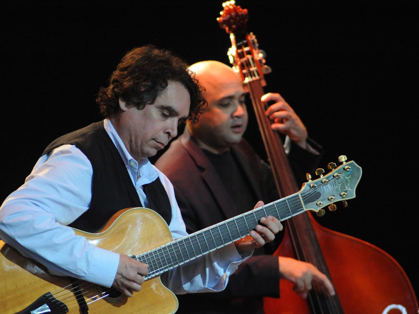 Freihofer’s Saratoga Jazz Festival 爵士音乐节上的乐器演奏家