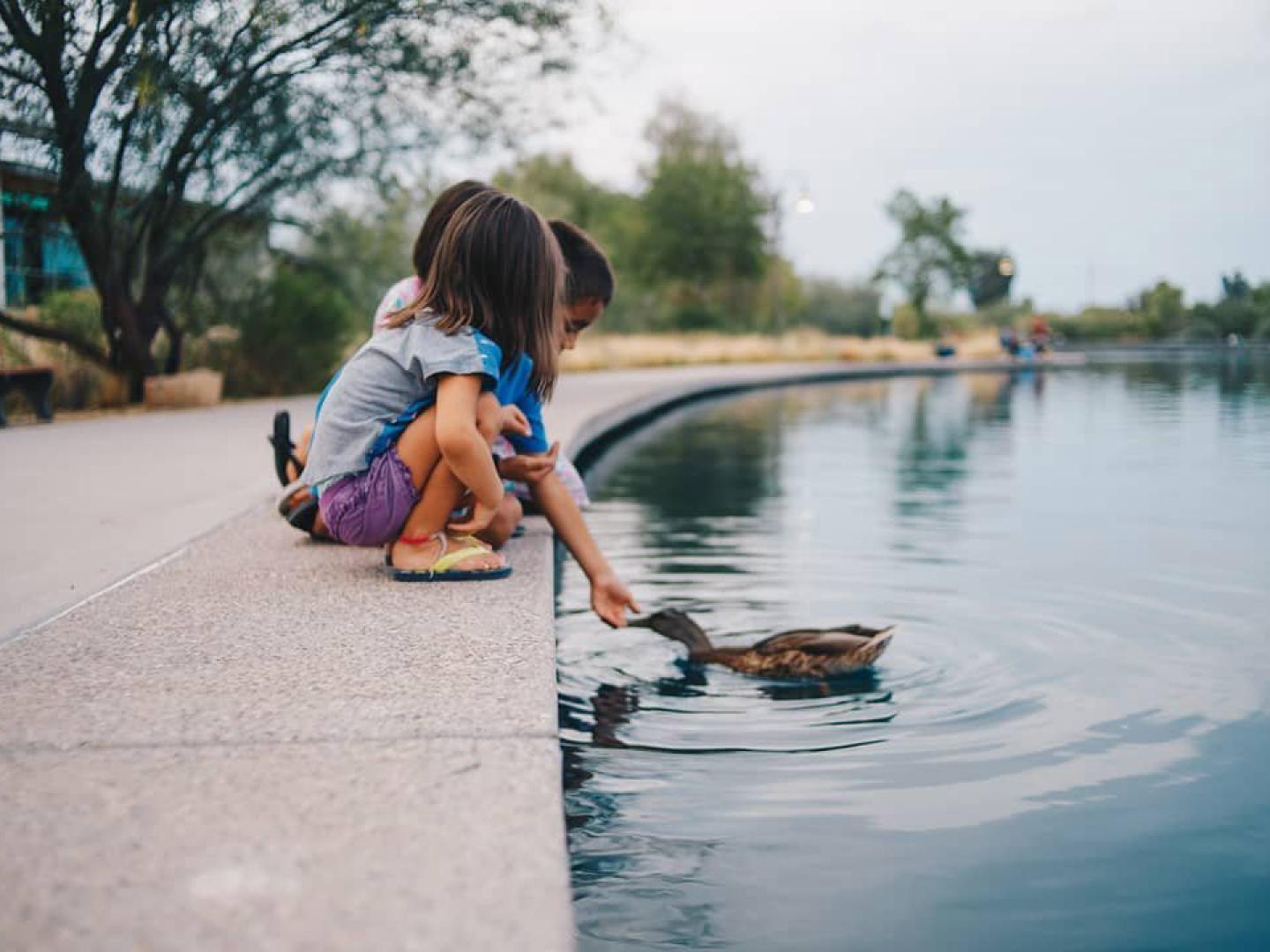 Tierische Begegnung bei der Gilbert Outdoors Expo