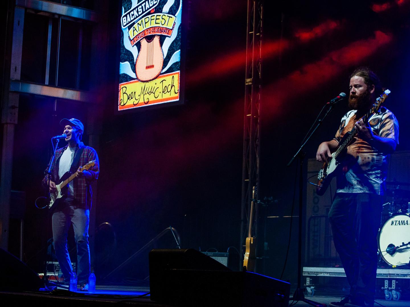 Concert during the AMP Fest at the Walmart AMP (Arkansas Music Pavilion) in Rogers