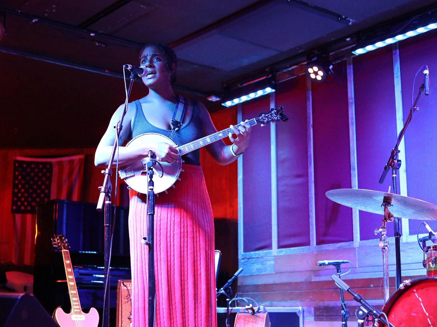 Artiste lors du CU Folk & Roots Festival à Urbana, Illinois