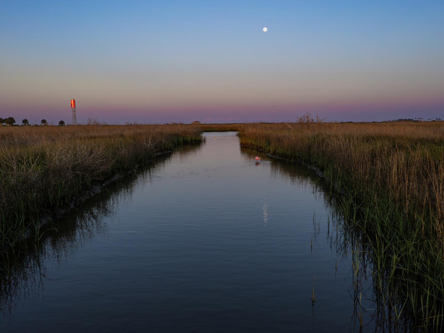 East End Lagoon Nature Preserve en Galveston, Texas