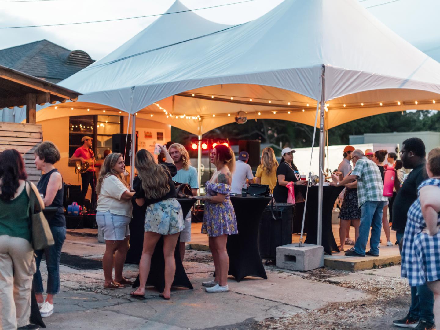 White Light Night in Baton Rouge, Louisiana