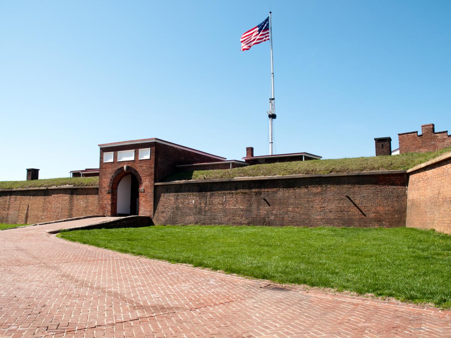 Exterior of Fort McHenry