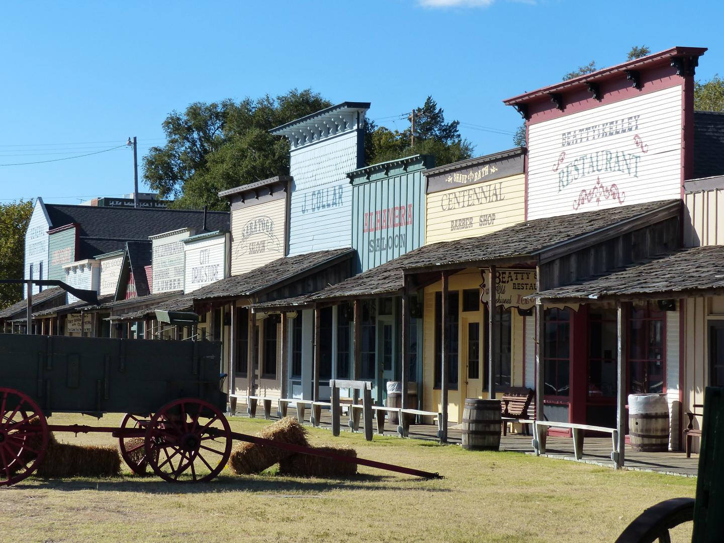 堪萨斯州道奇城的布特山博物馆保留着西部时代的历史