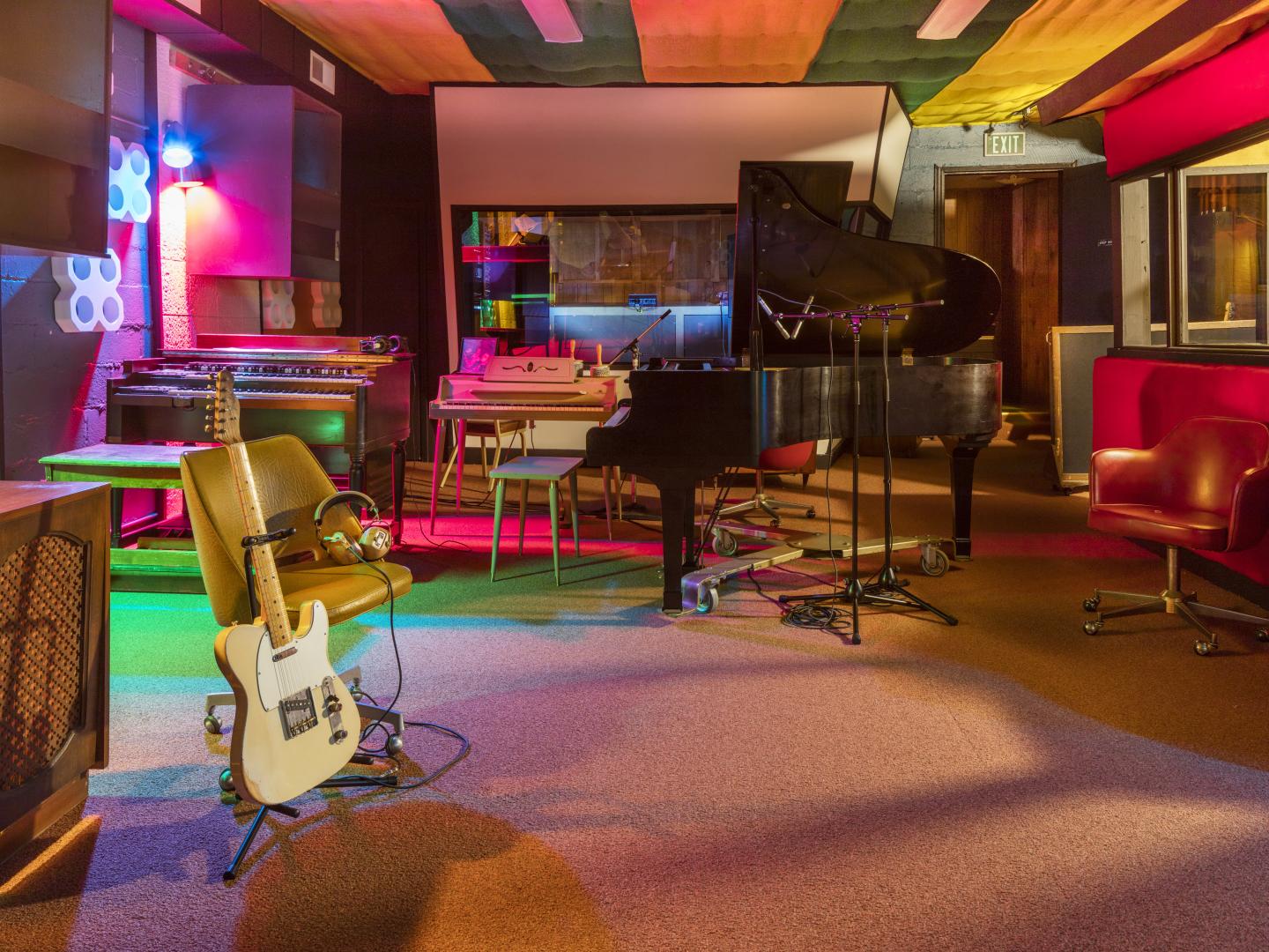 Inside the Muscle Shoals Sound Studio in Alabama