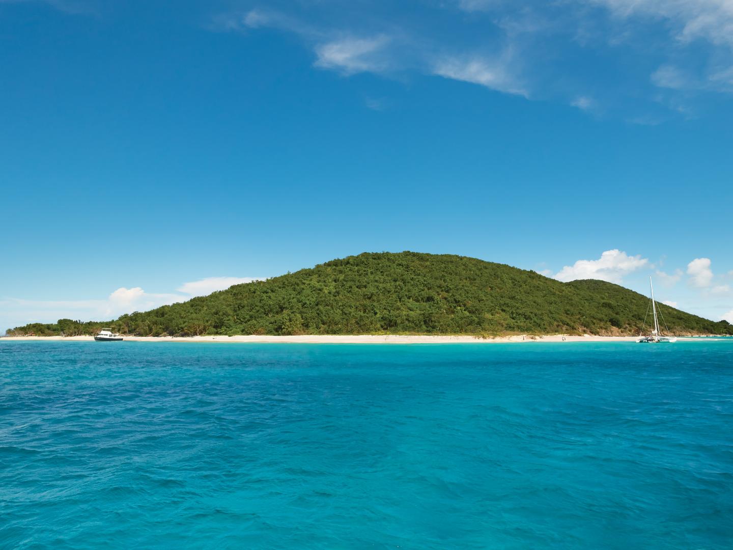 Buck Island off the coast of St. Croix 