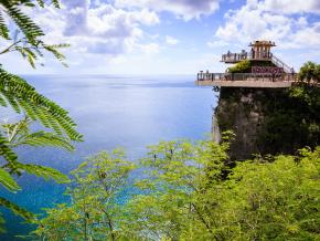 The lookout from Two Lovers Point The lookout from Two Lovers Point