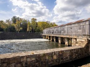 Headgates at the Augusta Canal National Heritage Area in Augusta
