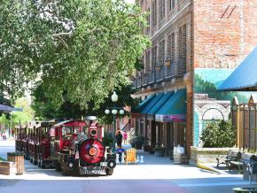 Touring points of interest on the Last Chance Tour Train Touring points of interest on the Last Chance Tour Train