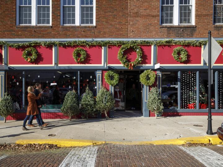 The Brick District in Downtown Fulton, Missouri