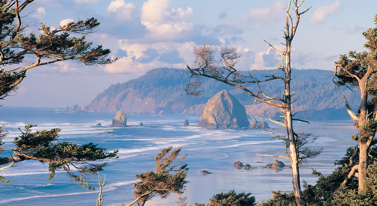 Majestic views along the Pacific Coast Scenic Byway
