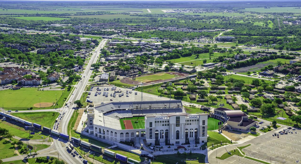 Bobcat Stadium at Texas State University