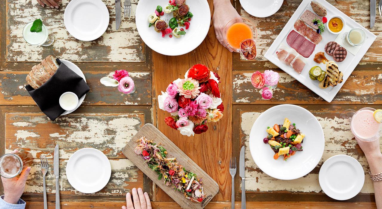 Diverse cuisine readily available throughout Charleston, South Carolina