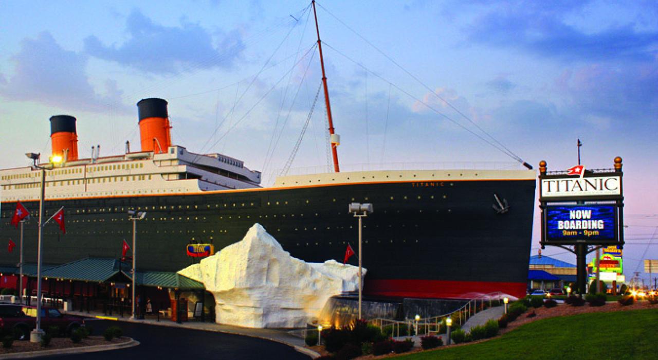 The Titanic Museum in Branson, Missouri