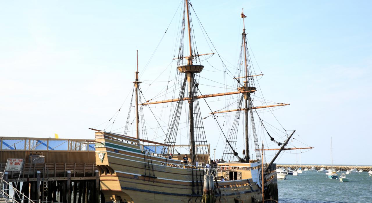 The Mayflower II, Plymouth, Massachusetts
