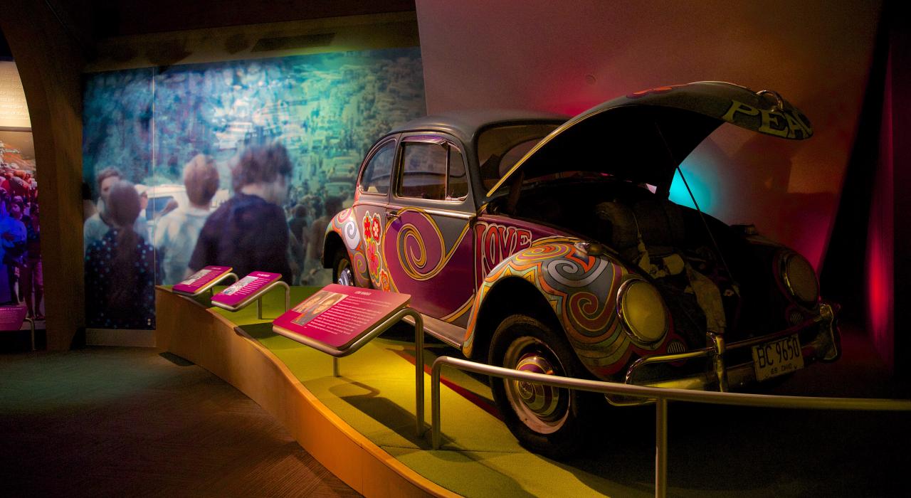 Vintage Volkswagen becomes a museum exhibit
