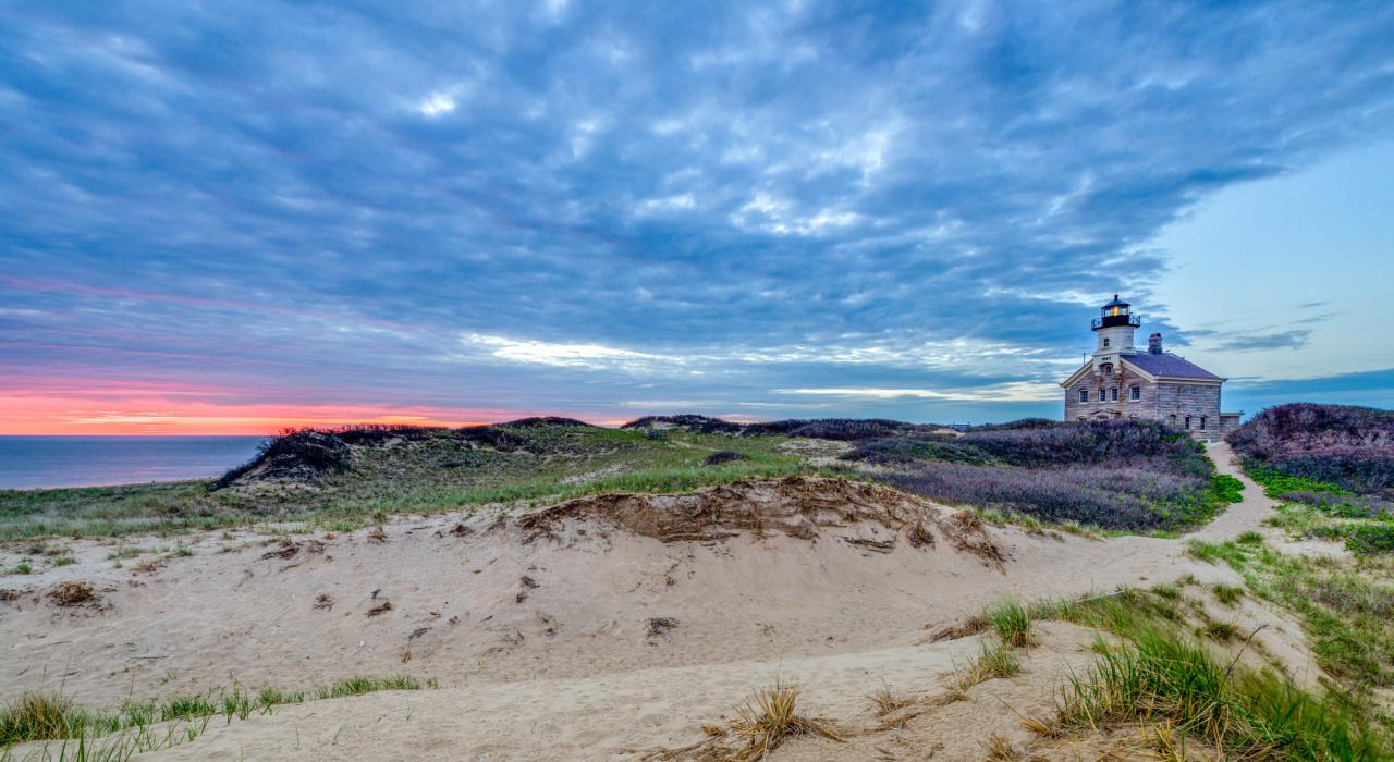 Historic North Light, a beacon for mariners since 1867
