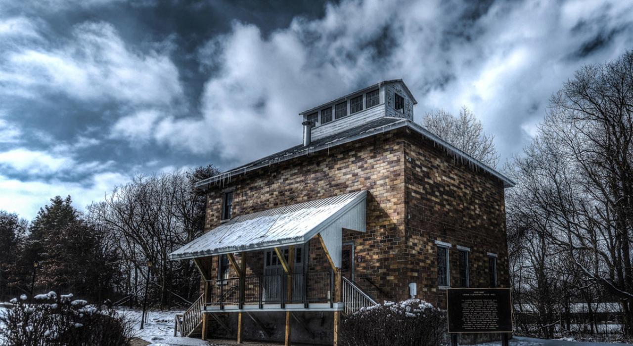 Winter dusts Celery Flats with snow