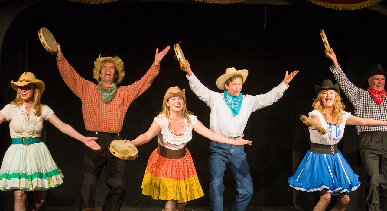 Comedy, singing and dancing at the Glenwood Vaudeville Revue