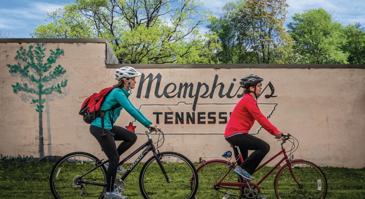Exploring Memphis, Tennessee by bike