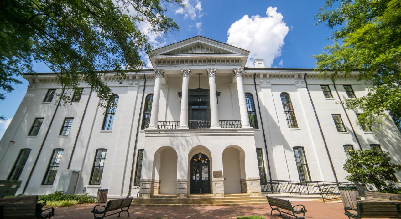 Im Zentrum von Oxford, Mississippi