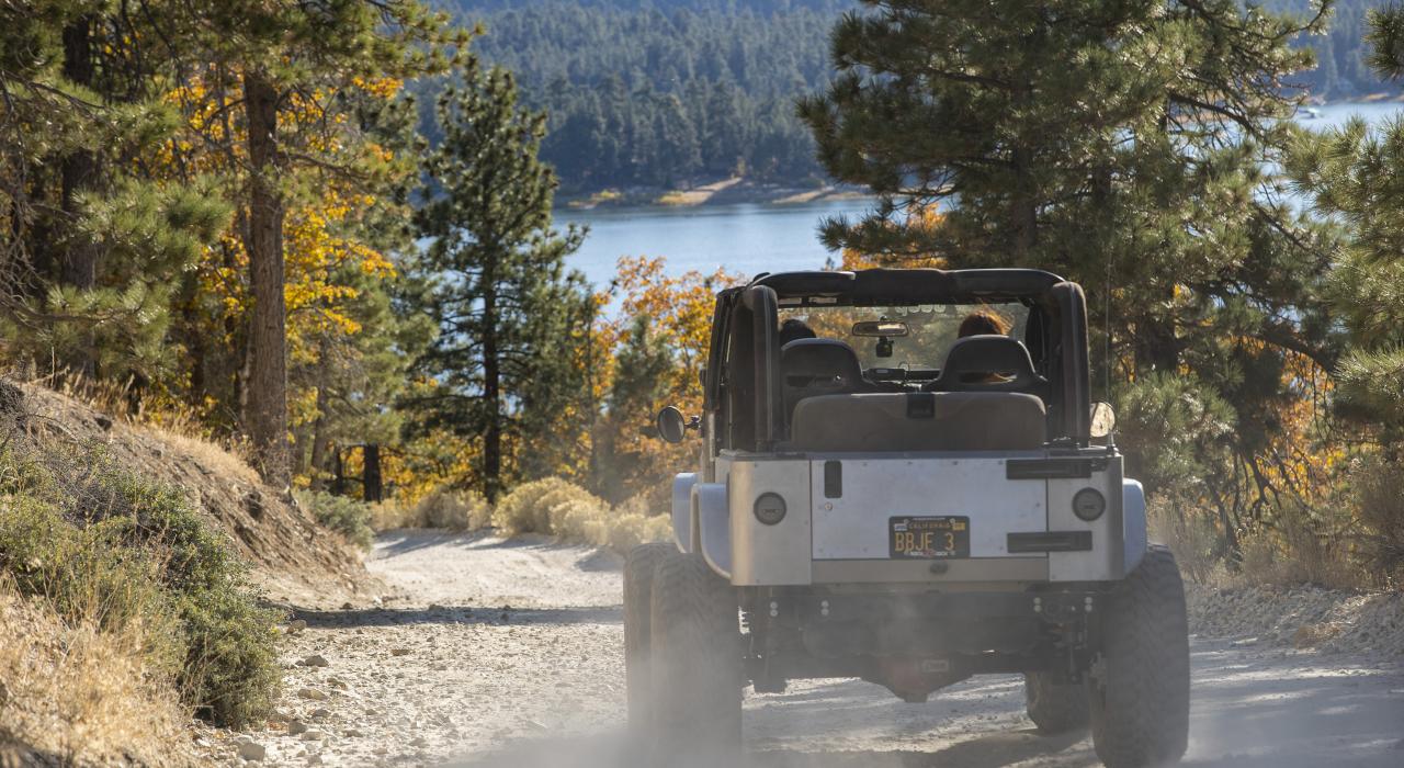 An off-road tour with Big Bear Jeep Experience in Big Bear Lake, California An off-road tour with Big Bear Jeep Experience in Big Bear Lake, California