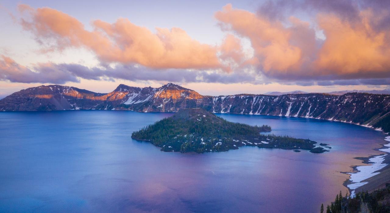 Stunning sights at Crater Lake National Park in Oregon