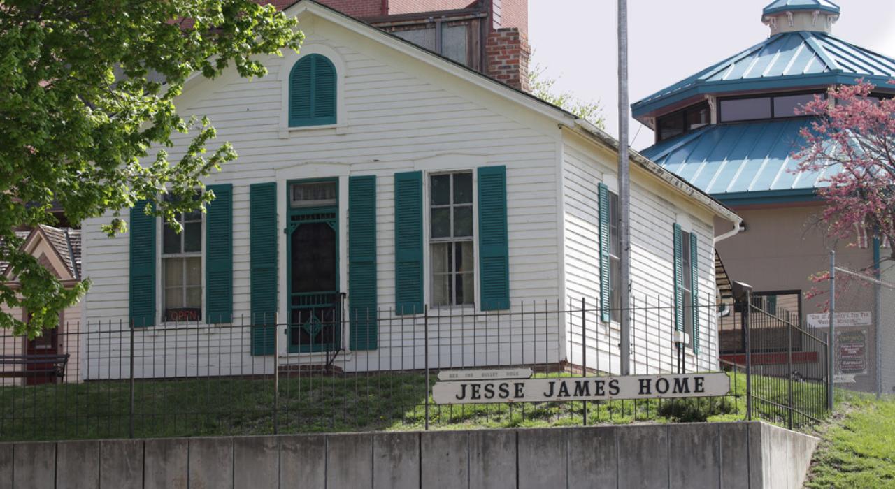 Touring the Jesse James Home to delve into the history of a notorious outlaw