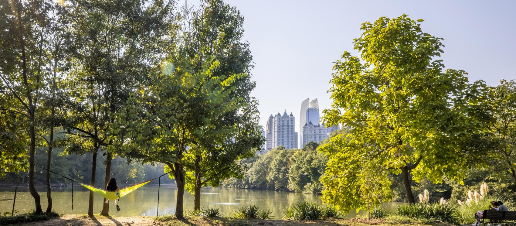 Piedmont Park in Atlanta's Midtown neighborhood